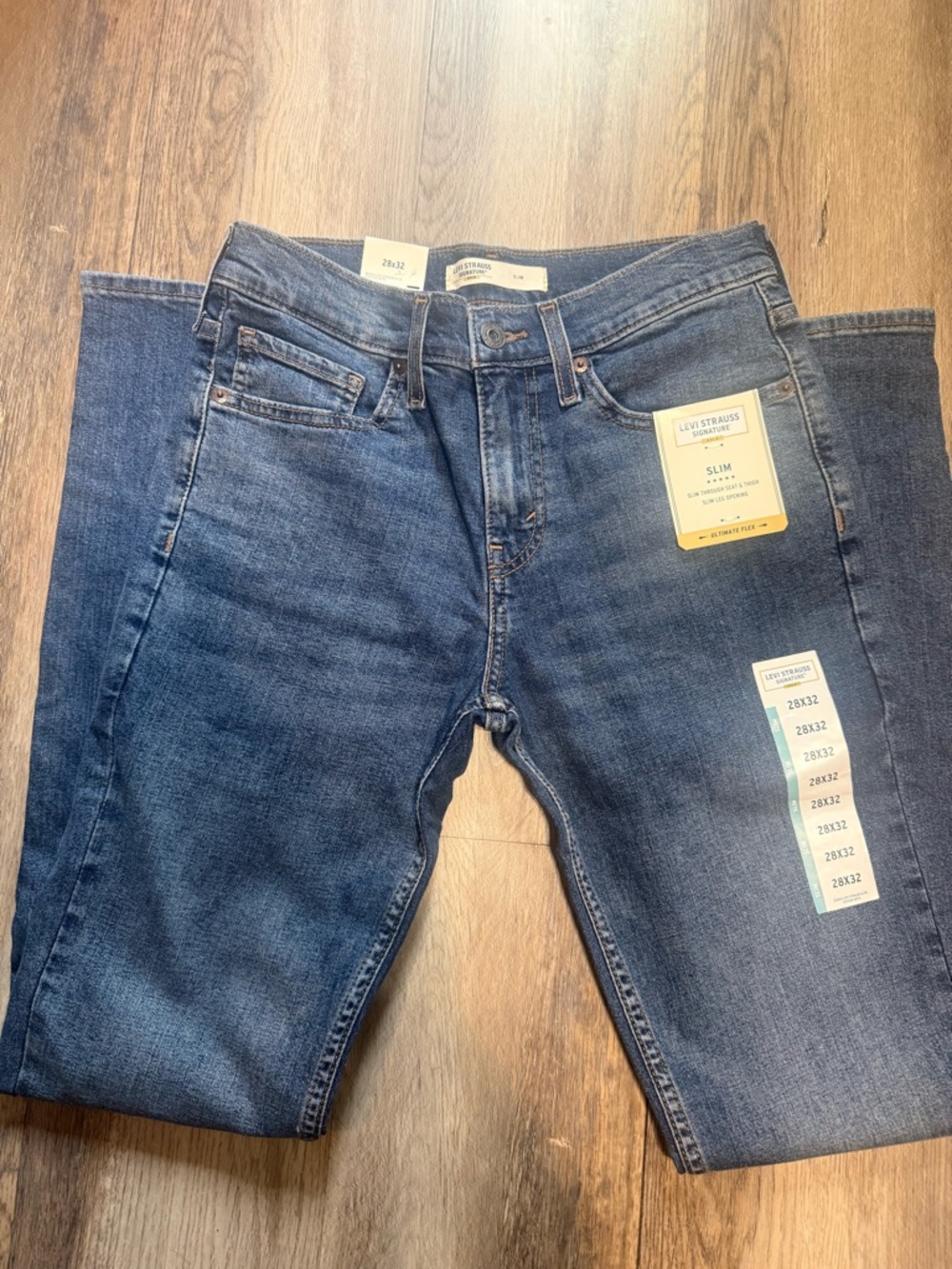 Levi's Slim Jeans - Dark Blue Denim